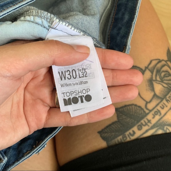 Ripped Knee Topshop Jamie Jeans - Picture 6 of 6